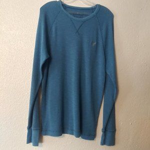 American Eagle Outfitters women's size L waffle knit shirt